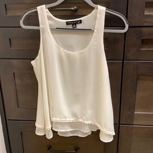 Ivory tank top